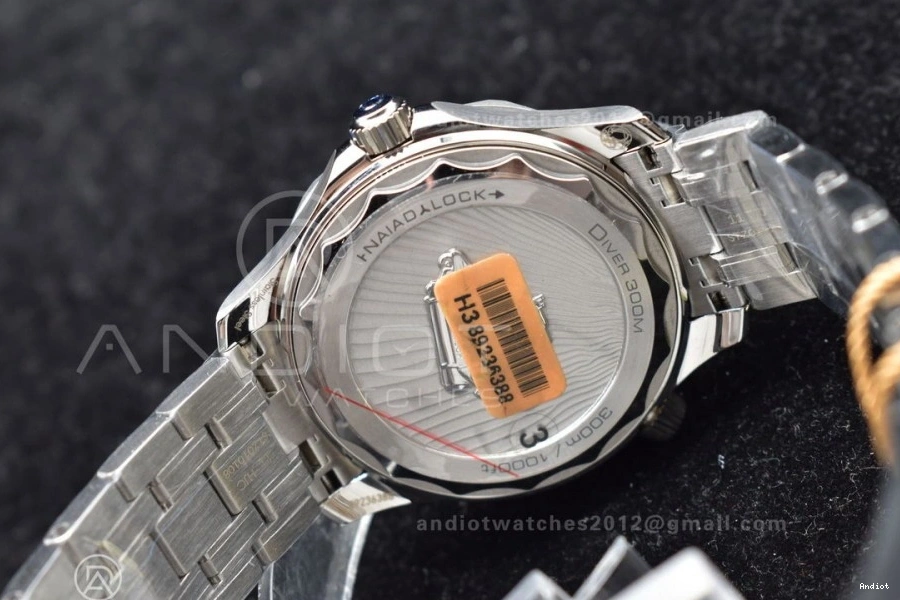 On Diver Black 300M SS Dial Seamaster Bracelet Black VSF 1:1 Best Ceramic A8800 Edition 1114